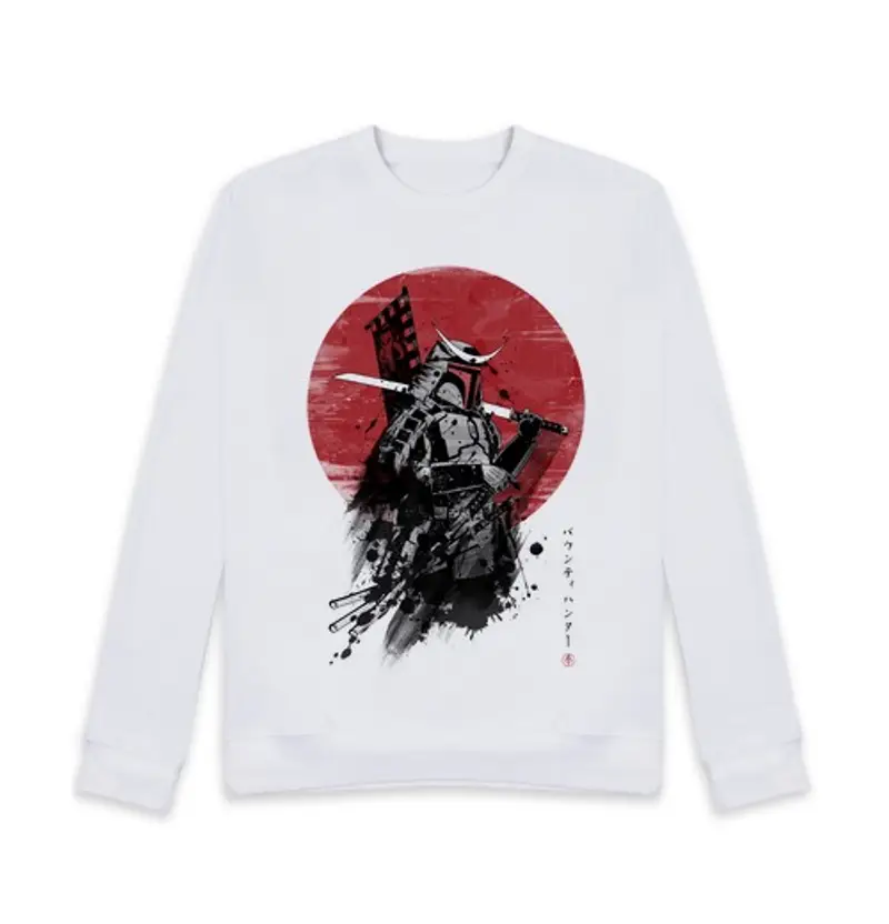 Felpa unisex samurai mandalorian