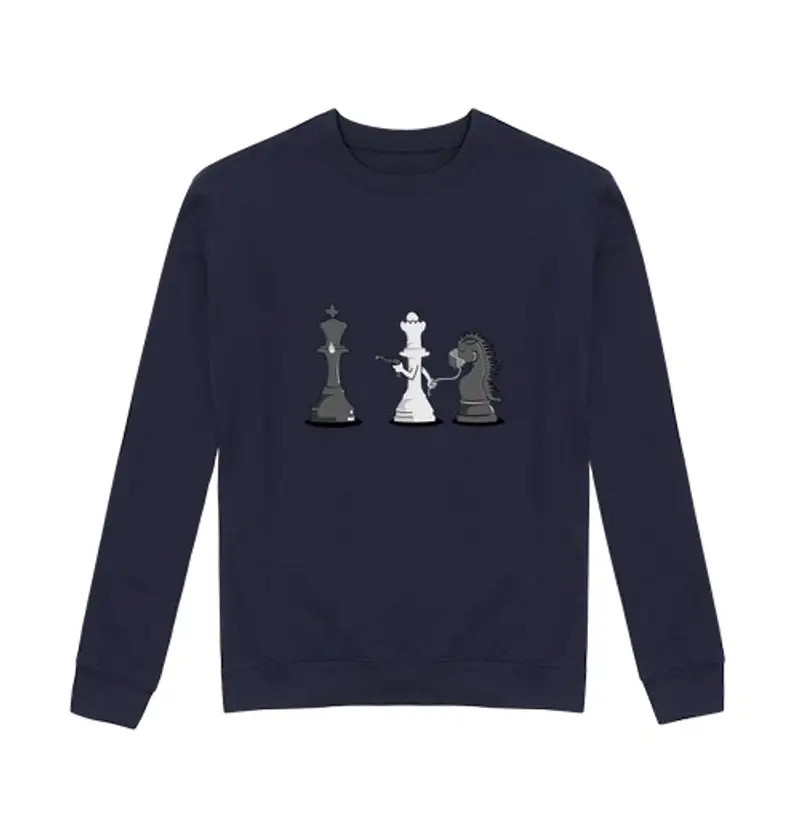 Felpa unisex scacco matto