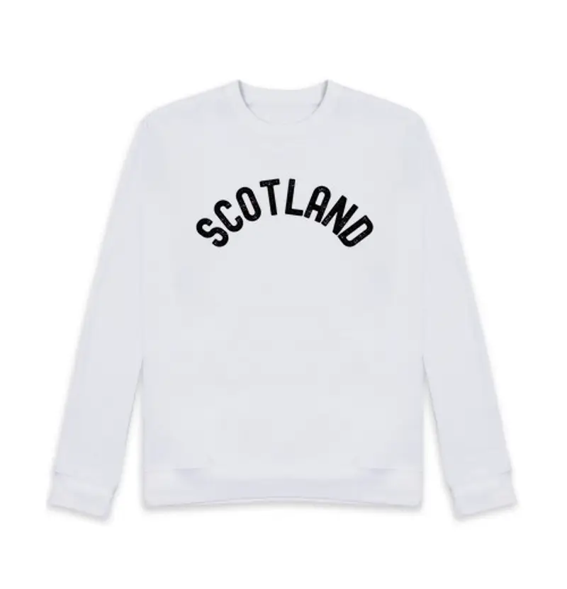 Felpa unisex Scotland Grunge Distressed Style