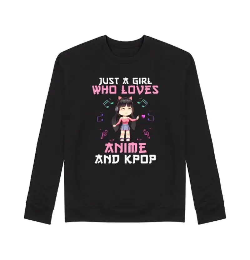 Felpa unisex solo una ragazza che ama i manga anime