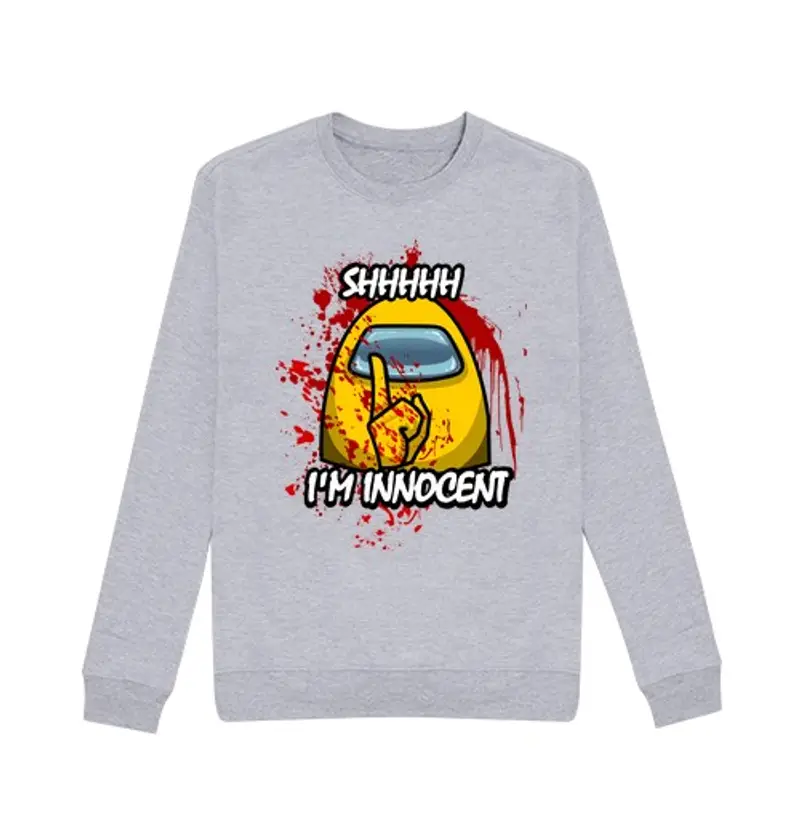 Felpa unisex sono innocente