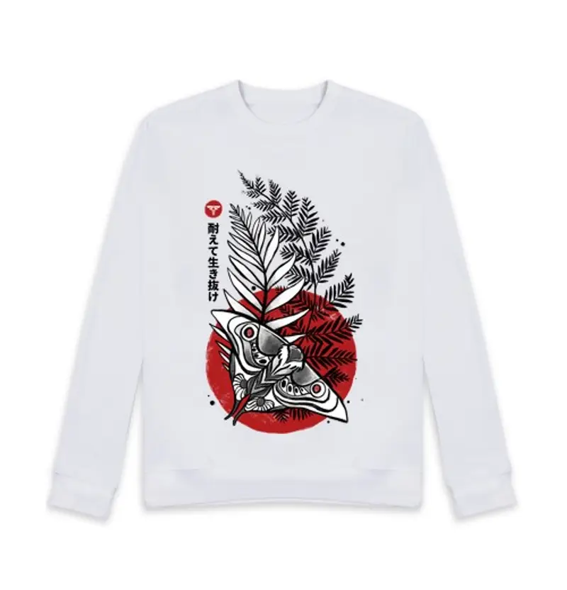 Felpa unisex soppertare e sopravvivere