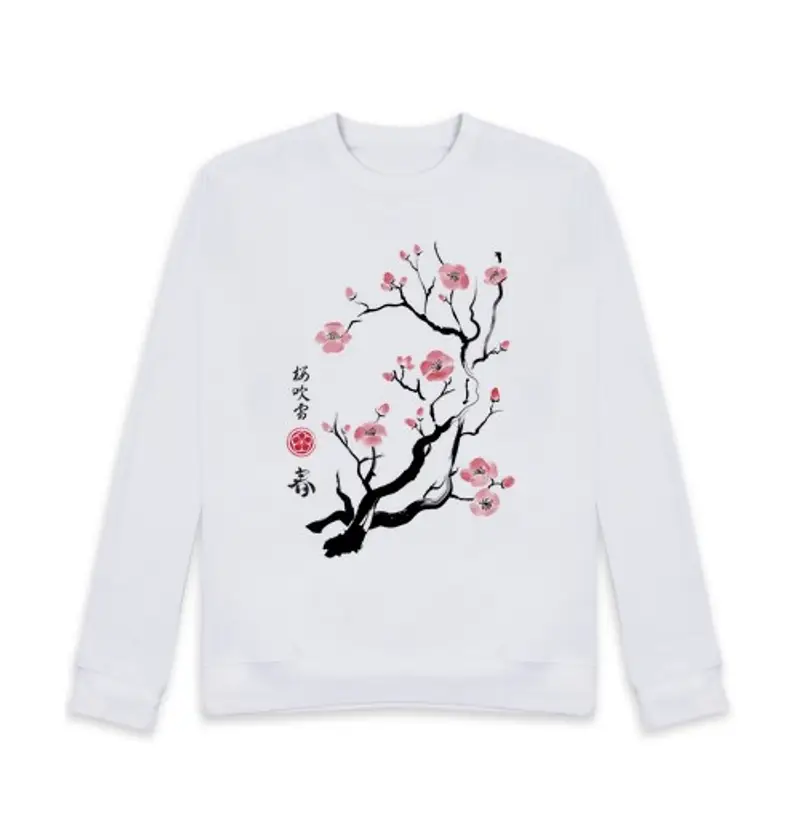 Felpa unisex spring in ja pan