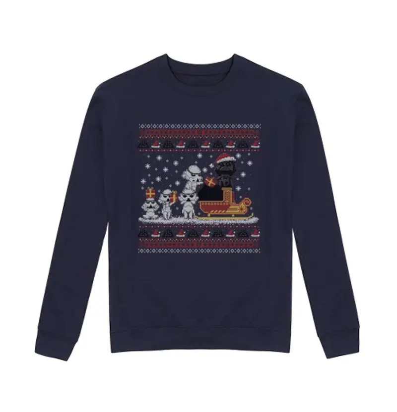 Felpa unisex stella di natale