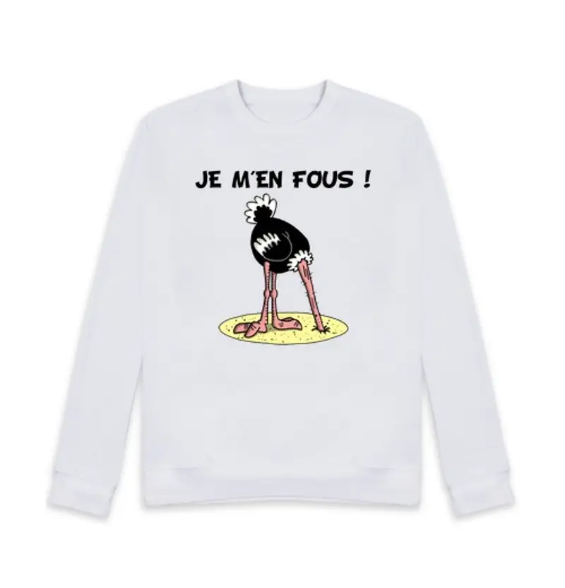 Felpa unisex struzzo