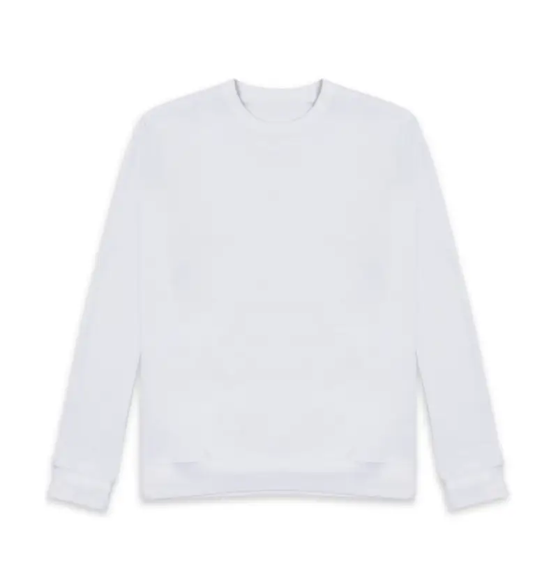 Felpa unisex sudadera sin capucha basica - sin dibujo