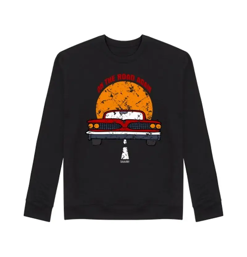 Felpa unisex sulla road nuovo