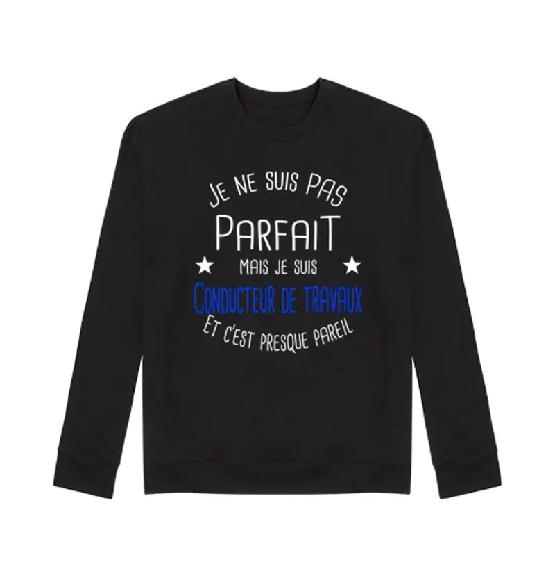 Felpa unisex supervisore dei lavori