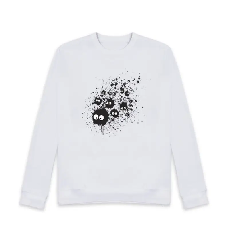 Felpa unisex susuwatari ink