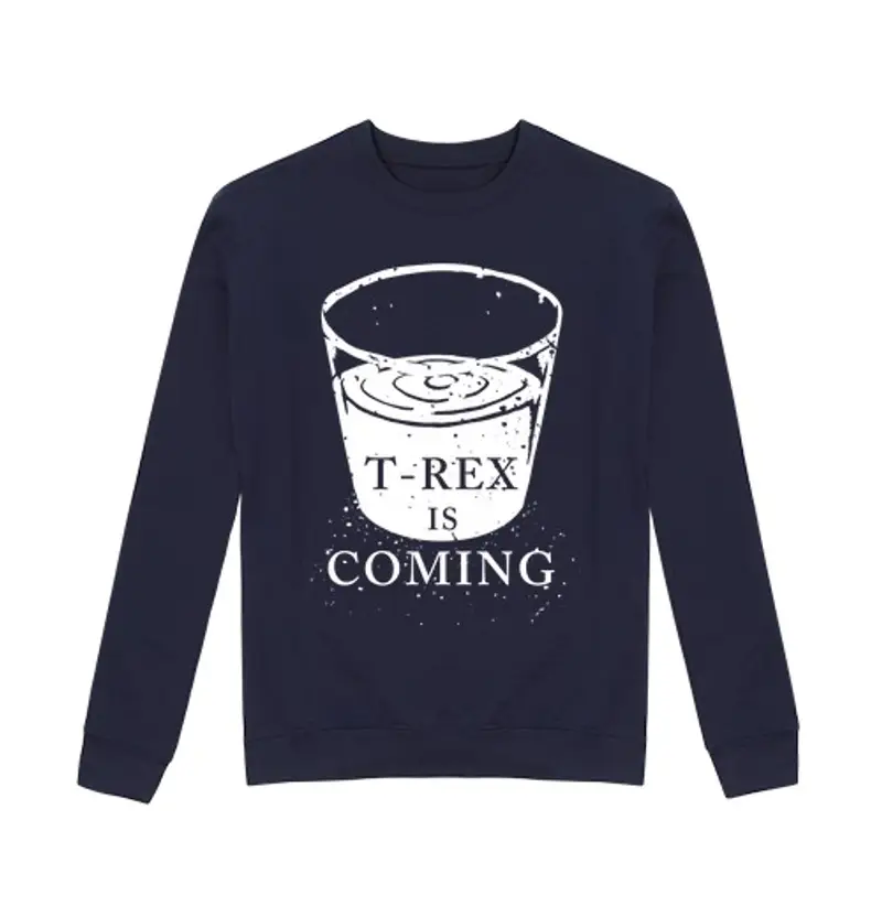 Felpa unisex t-rex è coming