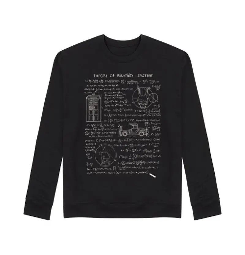 Felpa unisex theory of relatività