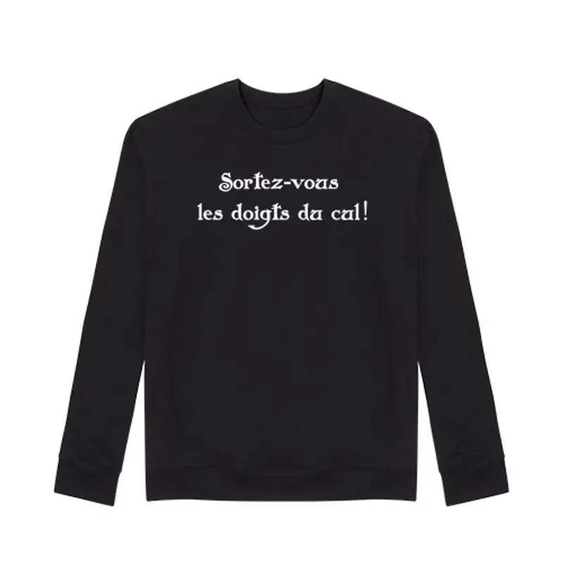 Felpa unisex tira fuori le dita! Kaamelott