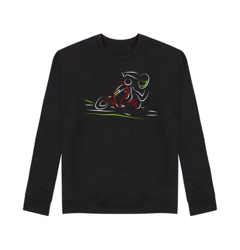 Felpa unisex tomba scooter dlei tomba dà