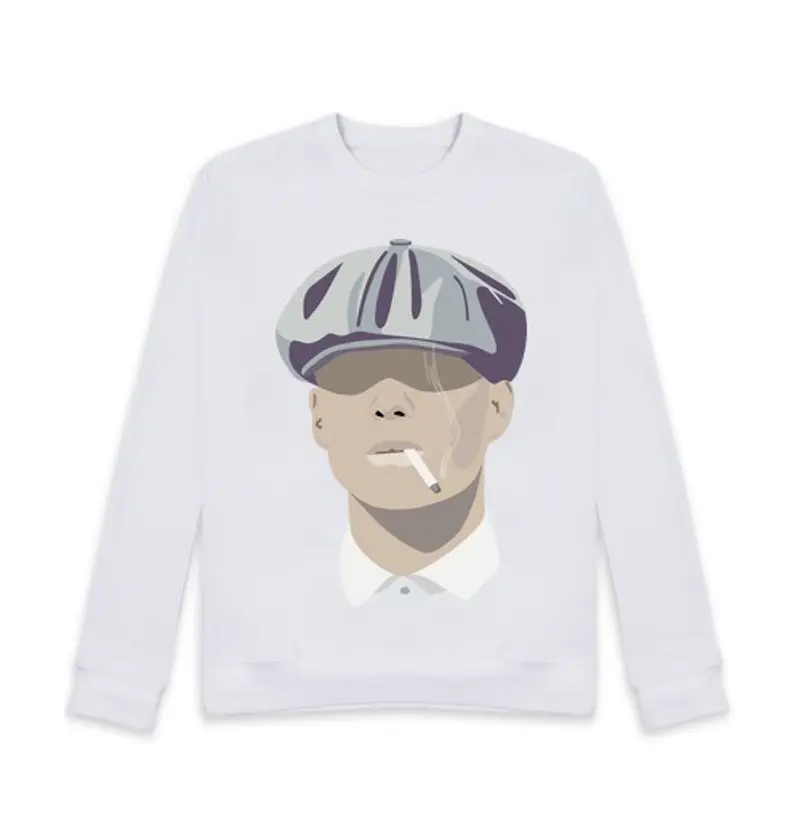 Felpa unisex tommy she lby (perocchi di punta)