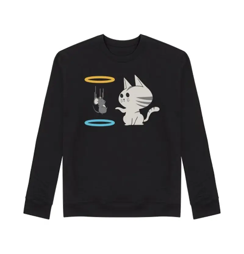 Felpa unisex topo per tale