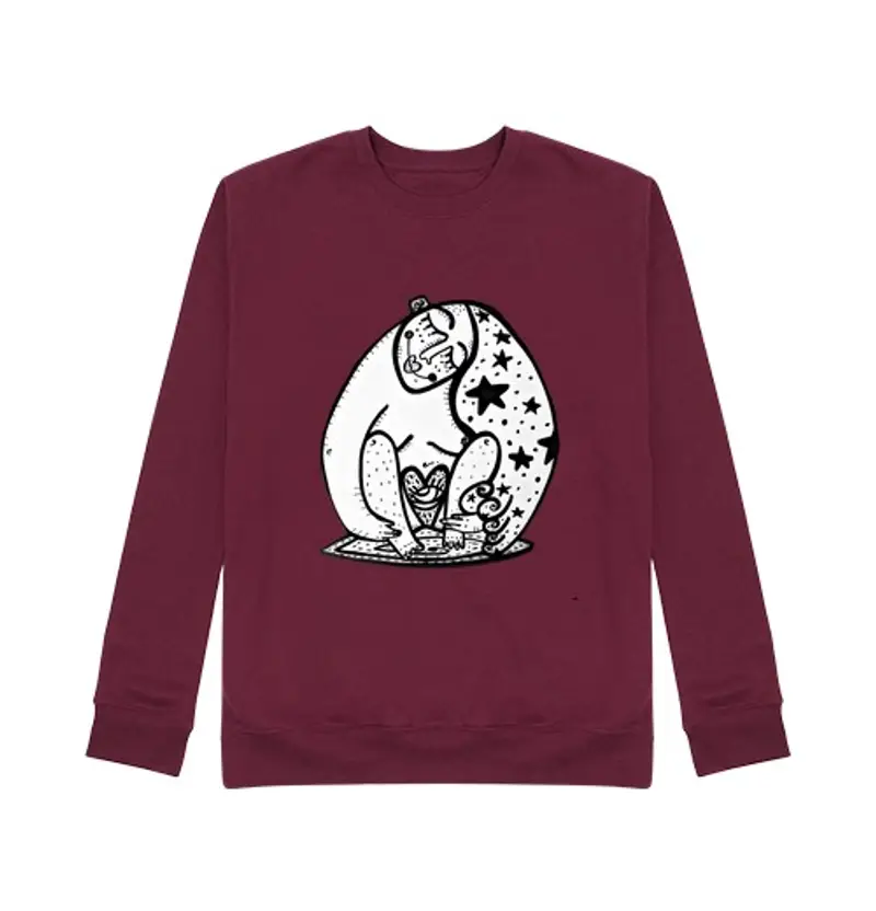 Felpa unisex transmutis felpa viola