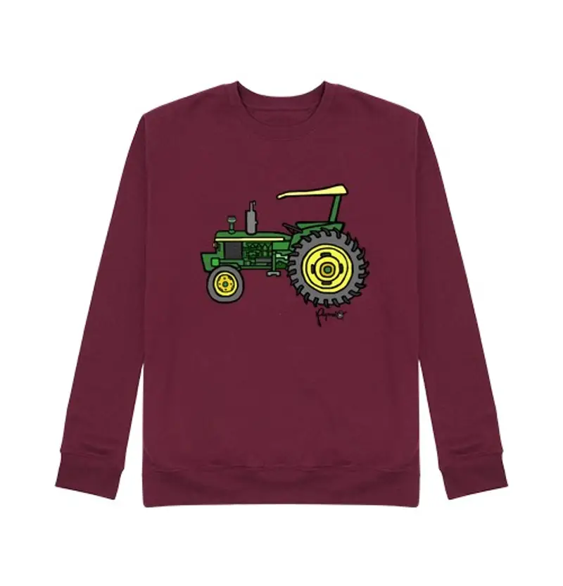 Felpa unisex trattori deere