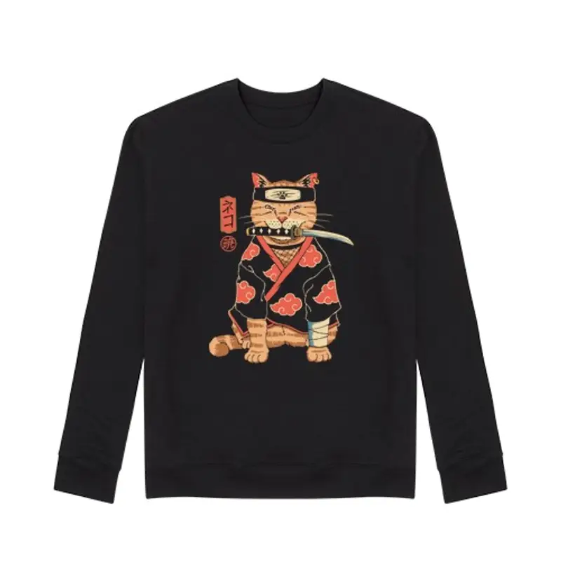 Felpa unisex un gatto suki