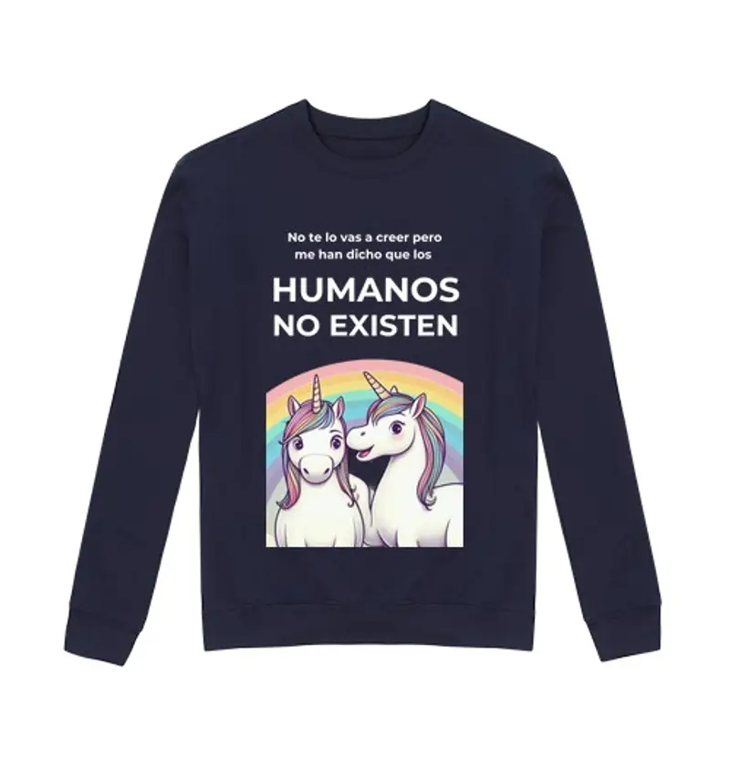 Felpa unisex unico los non human