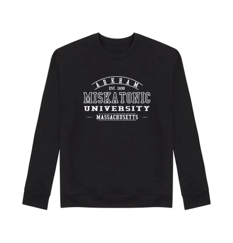 Felpa unisex university miskatonic realistica