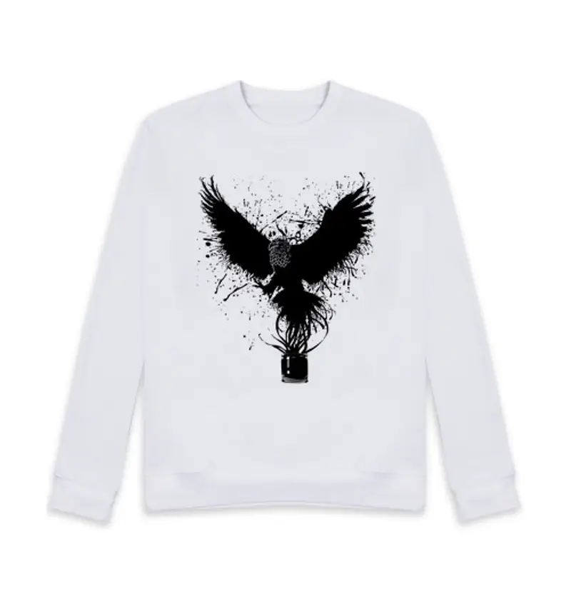 Felpa unisex Uomo, felpa, bianca