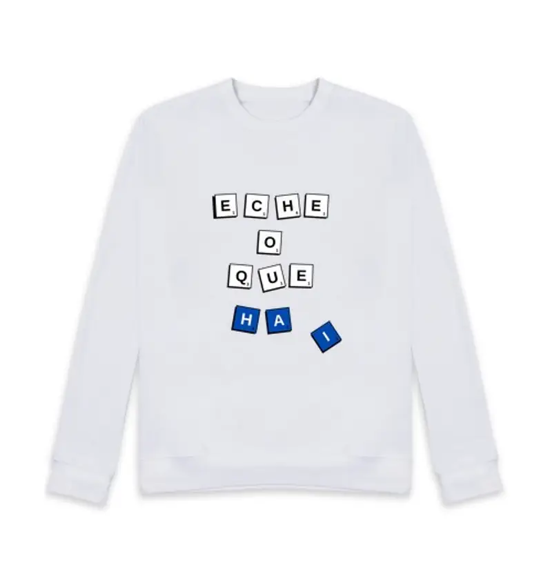 Felpa unisex Uomo, felpa, bianca