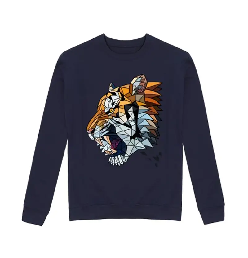 Felpa unisex Uomo, felpa, blu reale