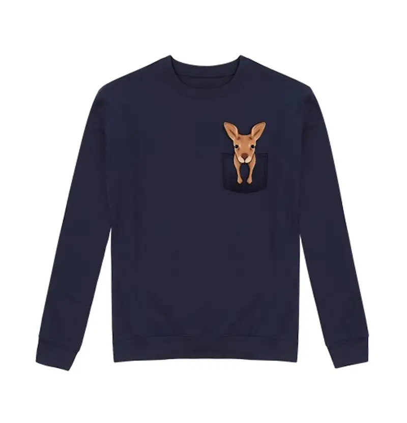 Felpa unisex Uomo, felpa, blu reale