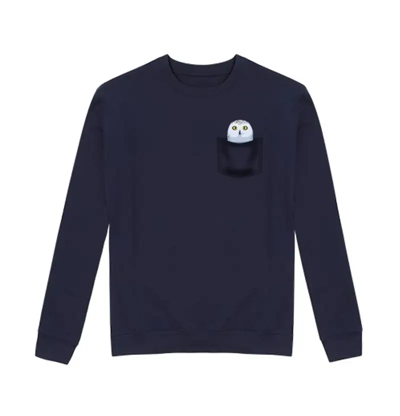 Felpa unisex Uomo, felpa, blu reale