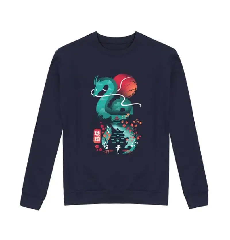 Felpa unisex Uomo, felpa, denim melange