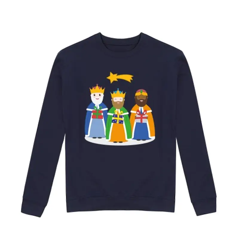 Felpa unisex Uomo, felpa, denim melange