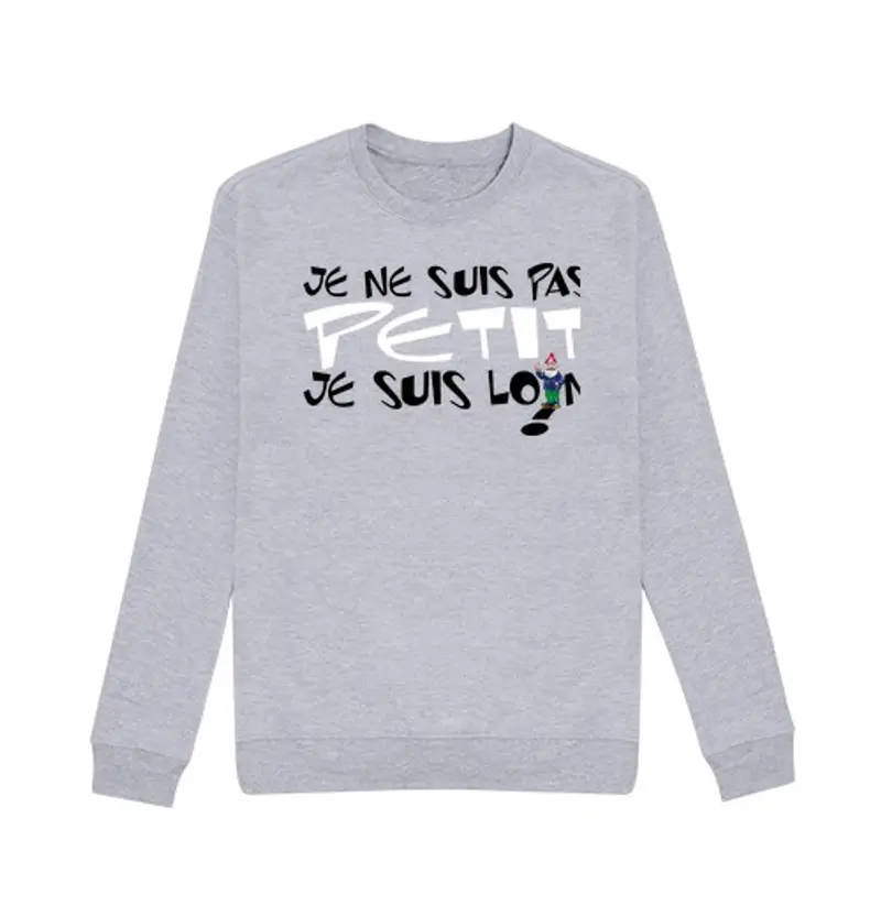 Felpa unisex Uomo, felpa, grigio melange