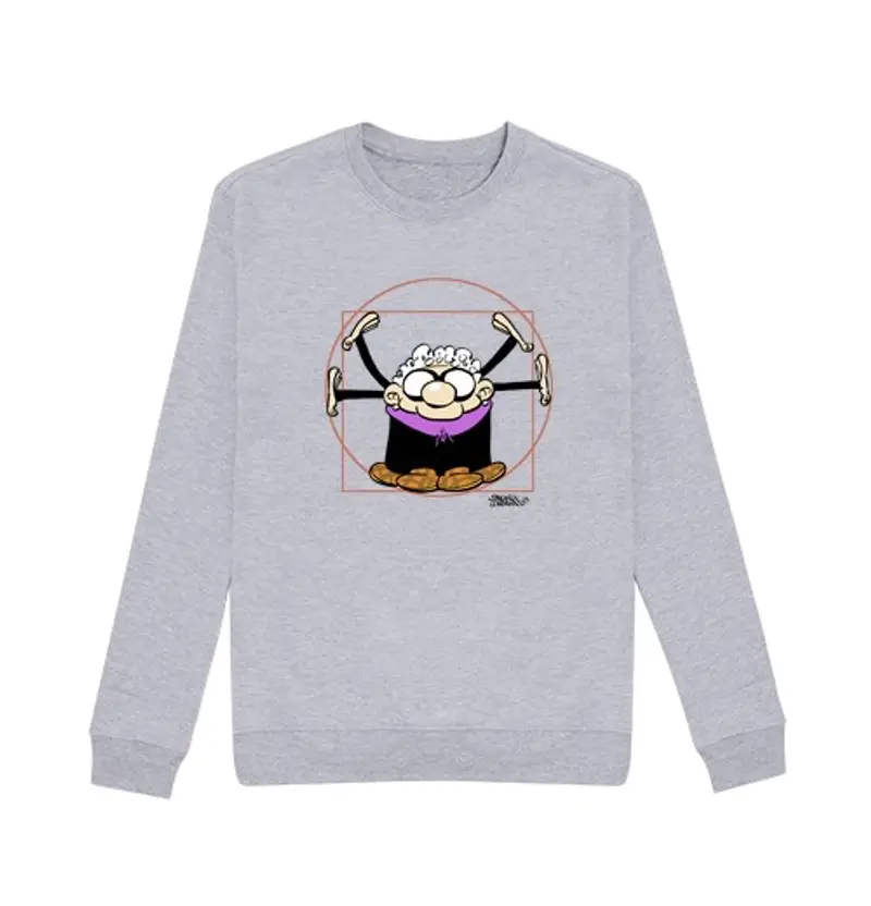 Felpa unisex Uomo, felpa, grigio melange