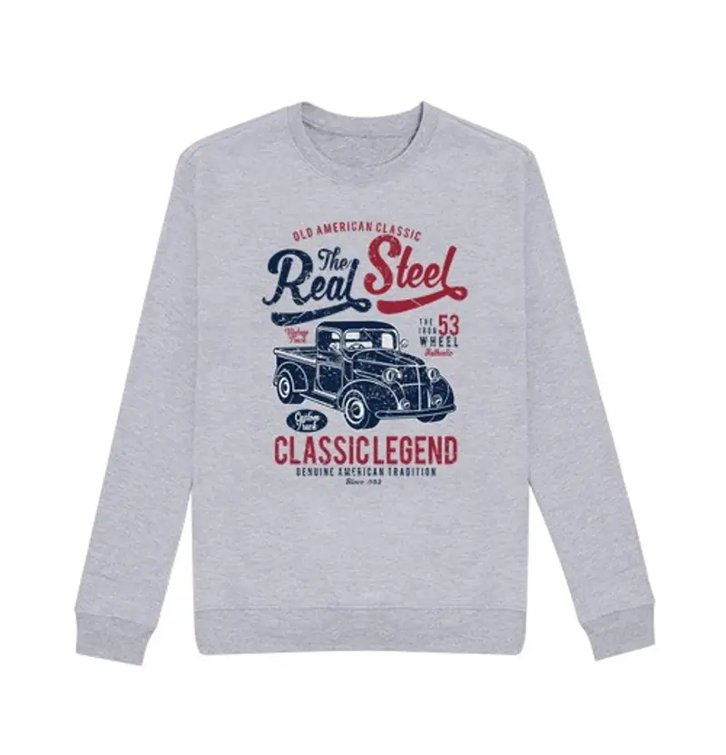 Felpa unisex Uomo, felpa, grigio melange