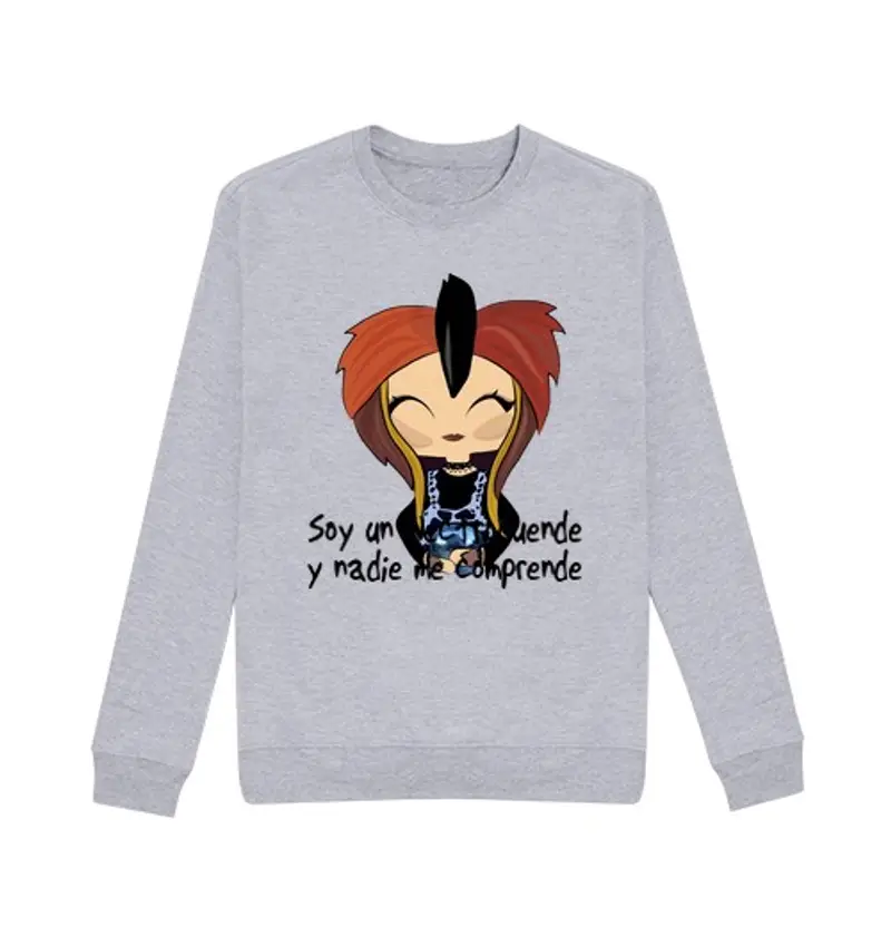 Felpa unisex Uomo, felpa, grigio melange