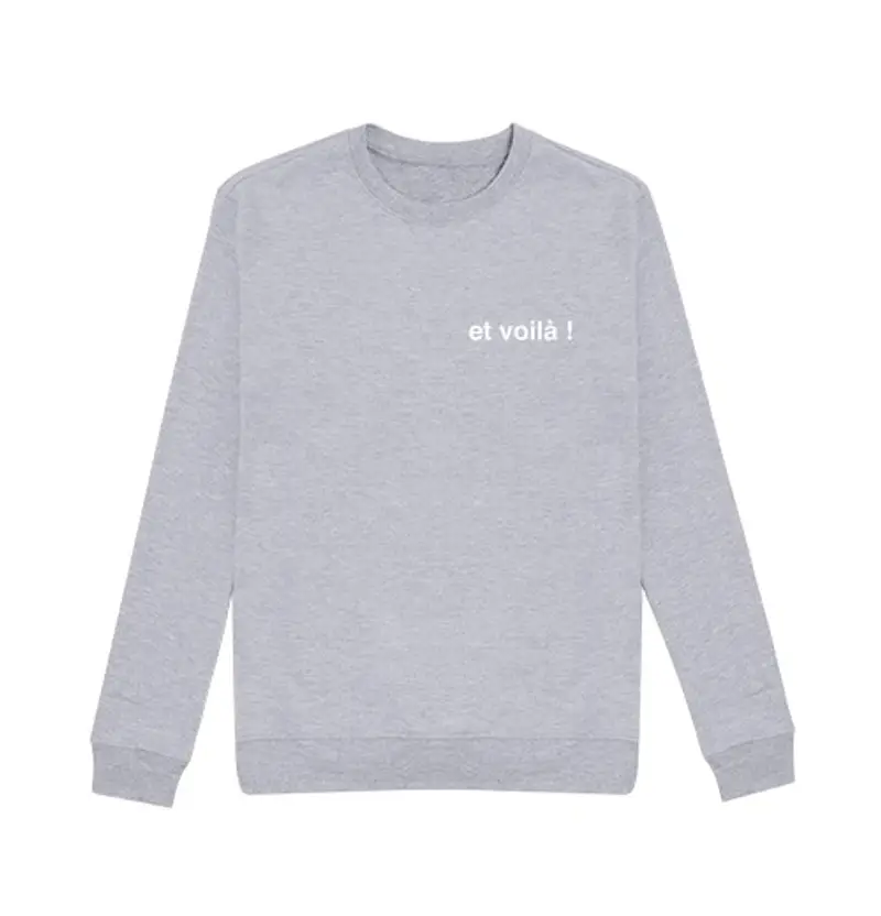 Felpa unisex Uomo, felpa, grigio melange