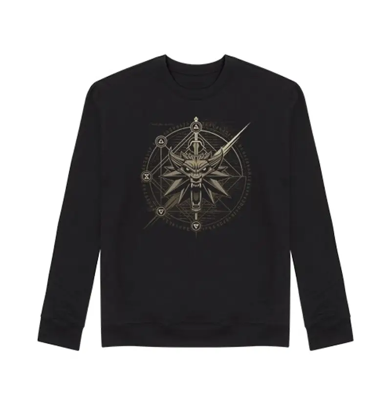 Felpa unisex Uomo, felpa, nera