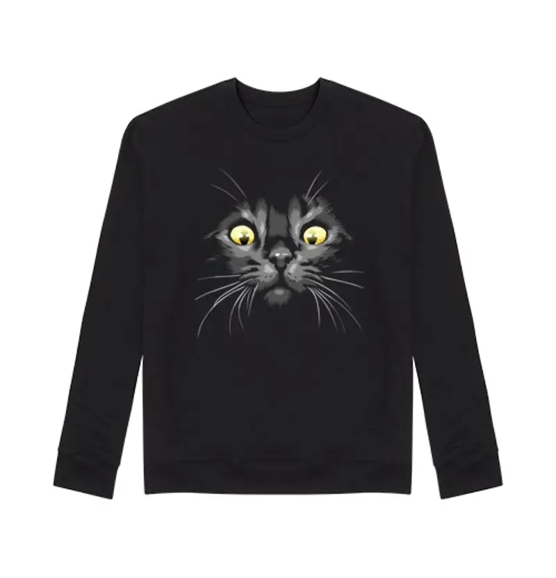 Felpa unisex Uomo, felpa, nera