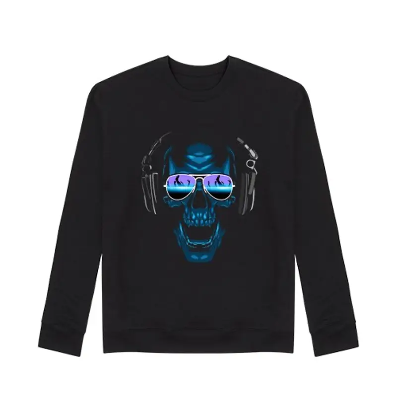 Felpa unisex Uomo, felpa, nera