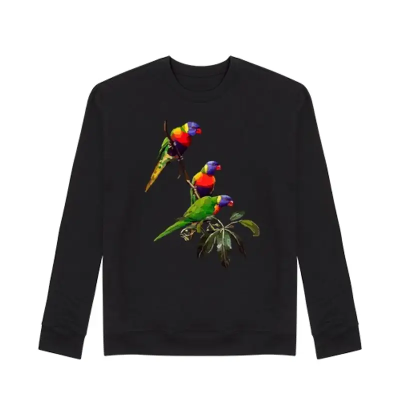 Felpa unisex Uomo, felpa, nera