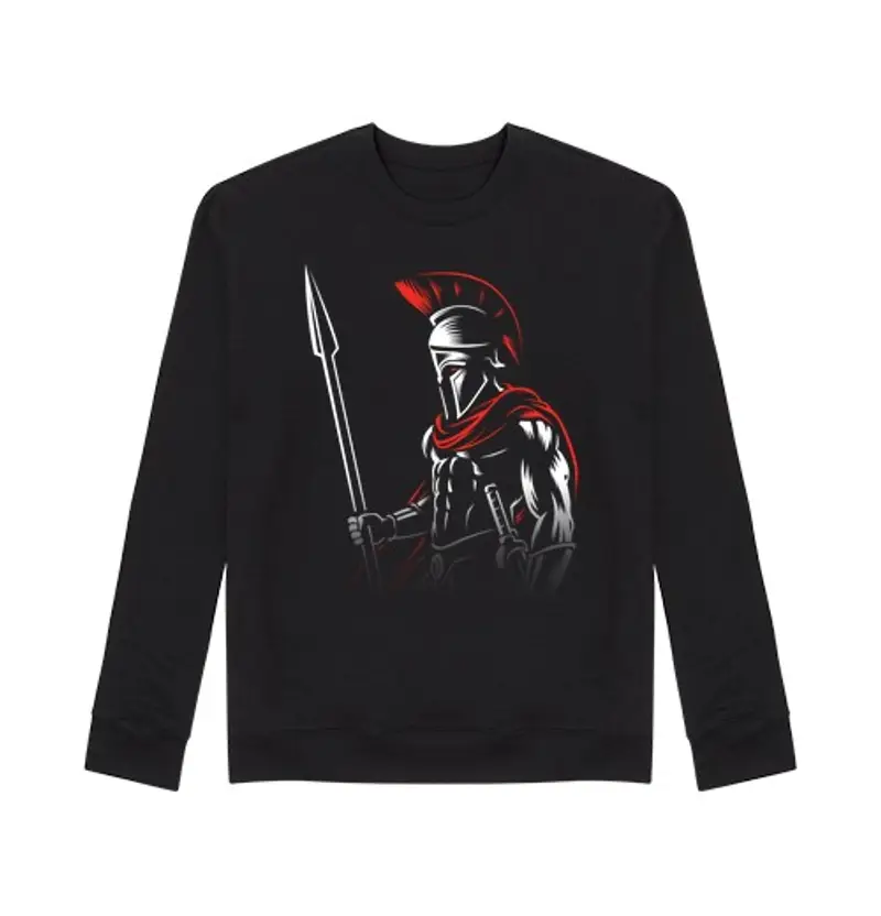 Felpa unisex Uomo, felpa, nera