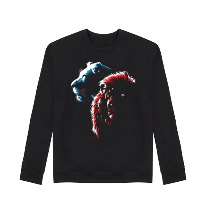 Felpa unisex Uomo, felpa, nera