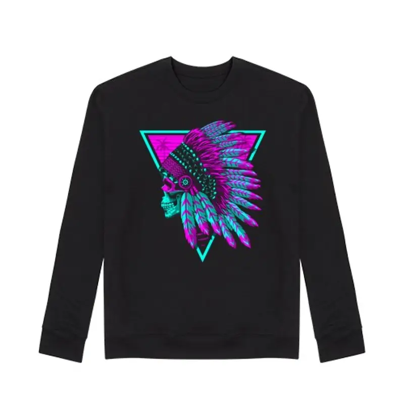 Felpa unisex Uomo, felpa, nera