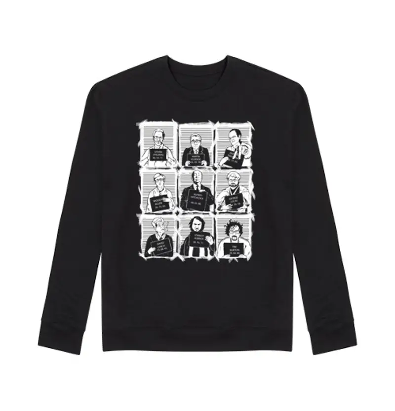 Felpa unisex Uomo, felpa, nera