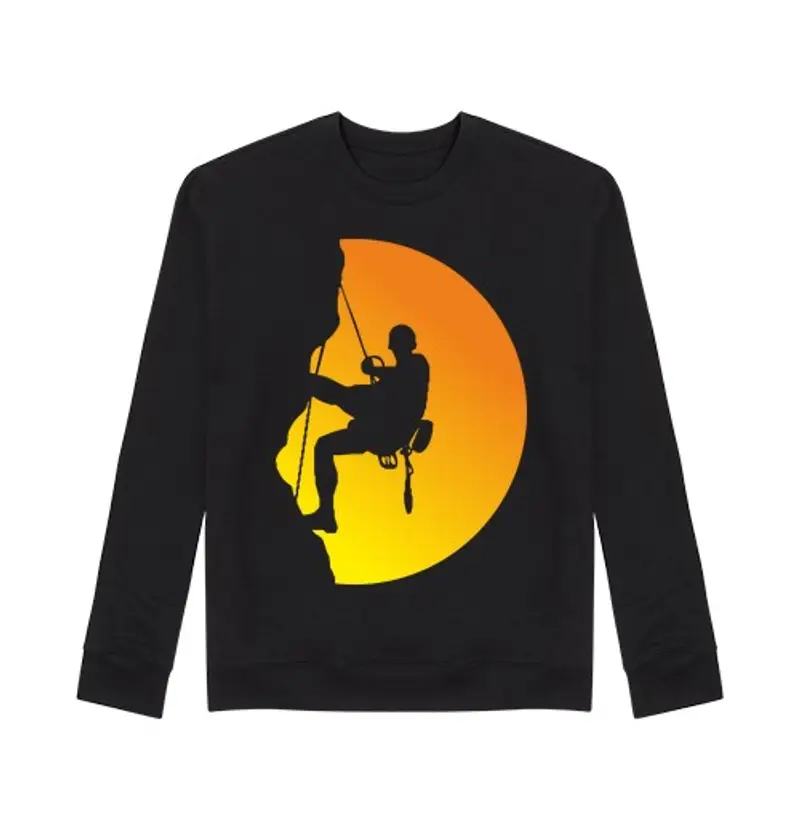 Felpa unisex Uomo, felpa, nera