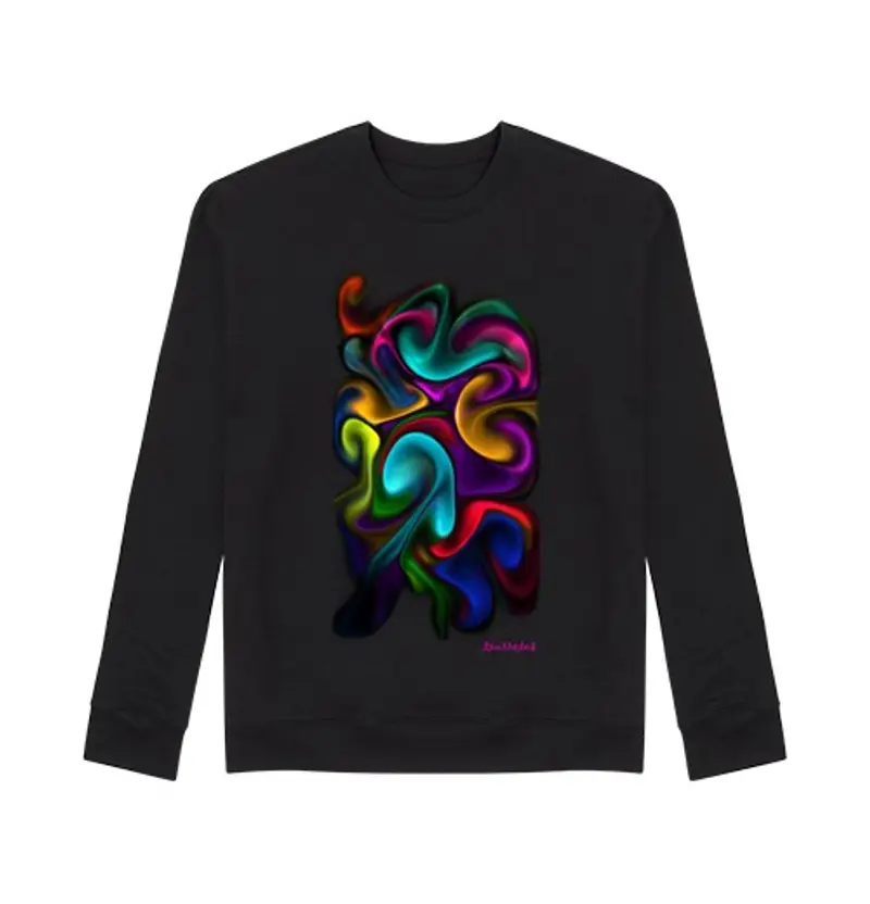 Felpa unisex Uomo, felpa, nera