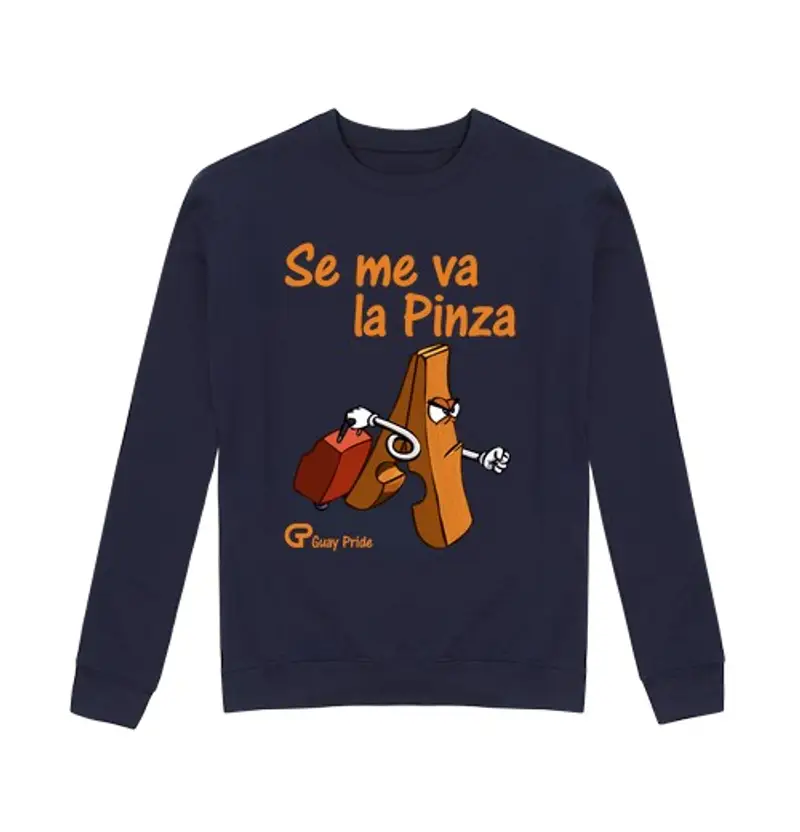 Felpa unisex vado il molletta