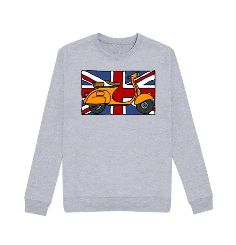 Felpa unisex vespa londra