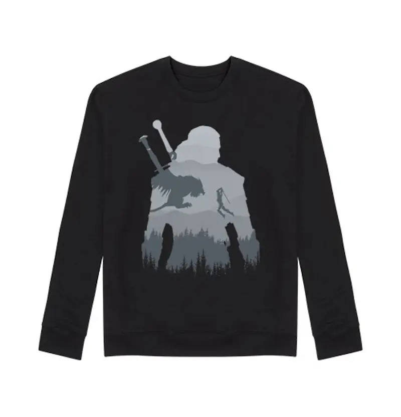 Felpa unisex wild silhouette