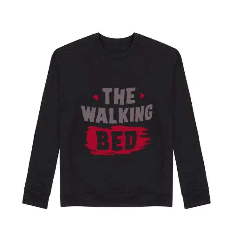 Felpa unisex wlaking il letto